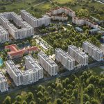 На зображенні сучасний житловий комплекс